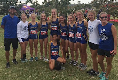 2017-18 LVHS girls cross country team 